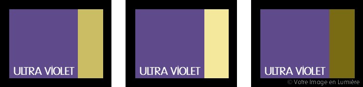 Ultra violet pantone 2018 - Harmonies complémentaires