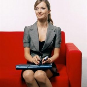 Posture femme travail et entretien d'embauche
