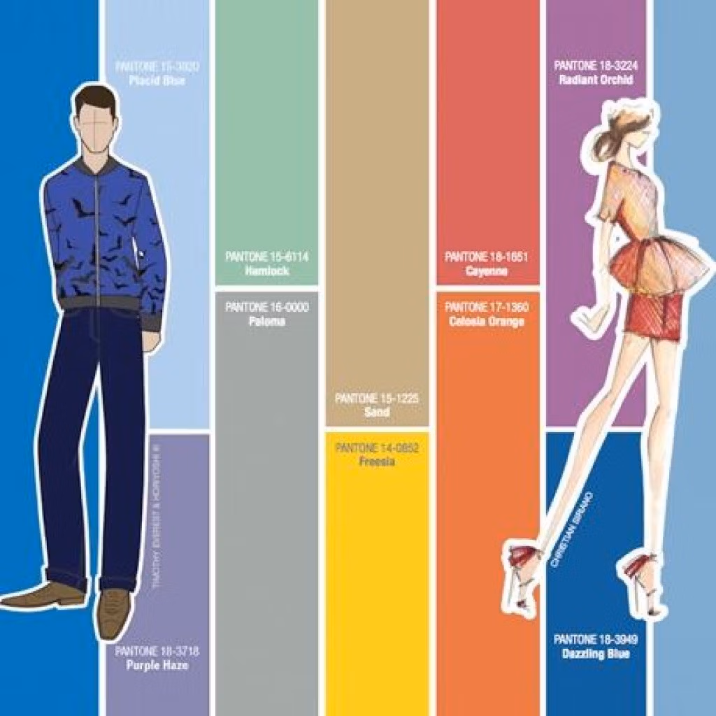 Couleurs Pantone printemps-été 2014