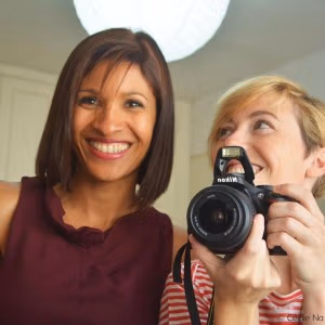 Cécile Na et Pascale, coach en image
