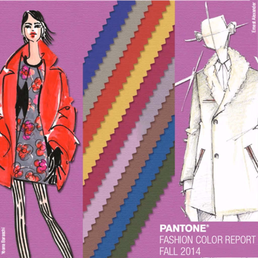 Couleurs Pantone automne 2014 Femmes et Hommes