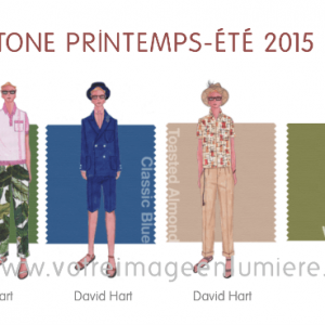 Les 10 couleurs Pantone printemps-été 2015 pour hommes illustrées par les créateurs