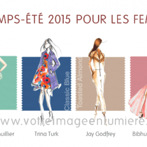 Les 10 couleurs Pantone printemps-été 2015 pour femmes illustrées par les créateurs