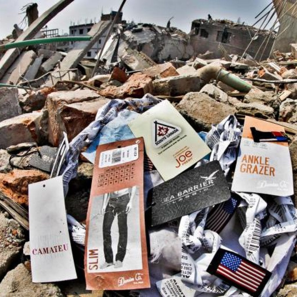 Effondrement du Rana Plaza - photo : Rashed Shumon