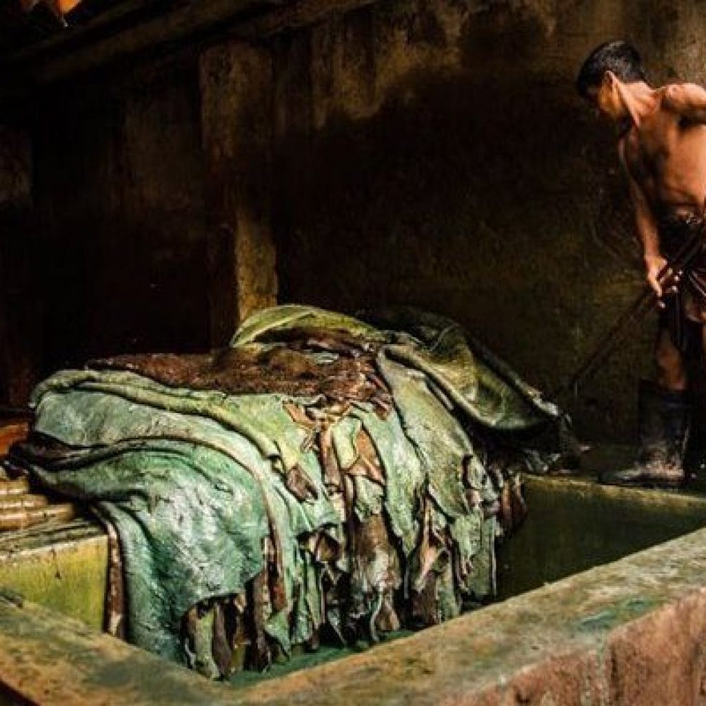 Tannerie à Dhaka, au Bangladesh - mode éthique