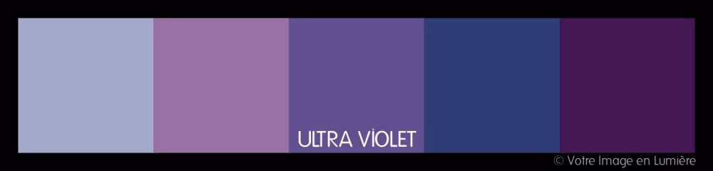 Ultra violet pantone 2018 - Harmonie analogue
