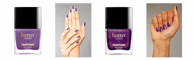 Vernis butter london couleur Ultra violet Pantone 2018