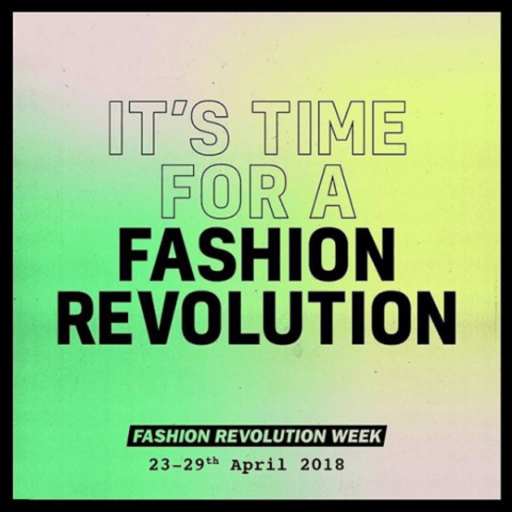 It's time time for a fashion revolution