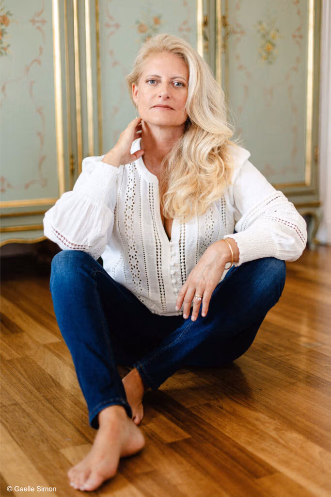 Shooting photo pro de l'entrepreneure Severine Cabrit