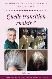 Quelle transition choisir - Assumez vos cheveux blancs